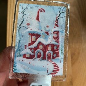 Handmade Christmas House Nightlight